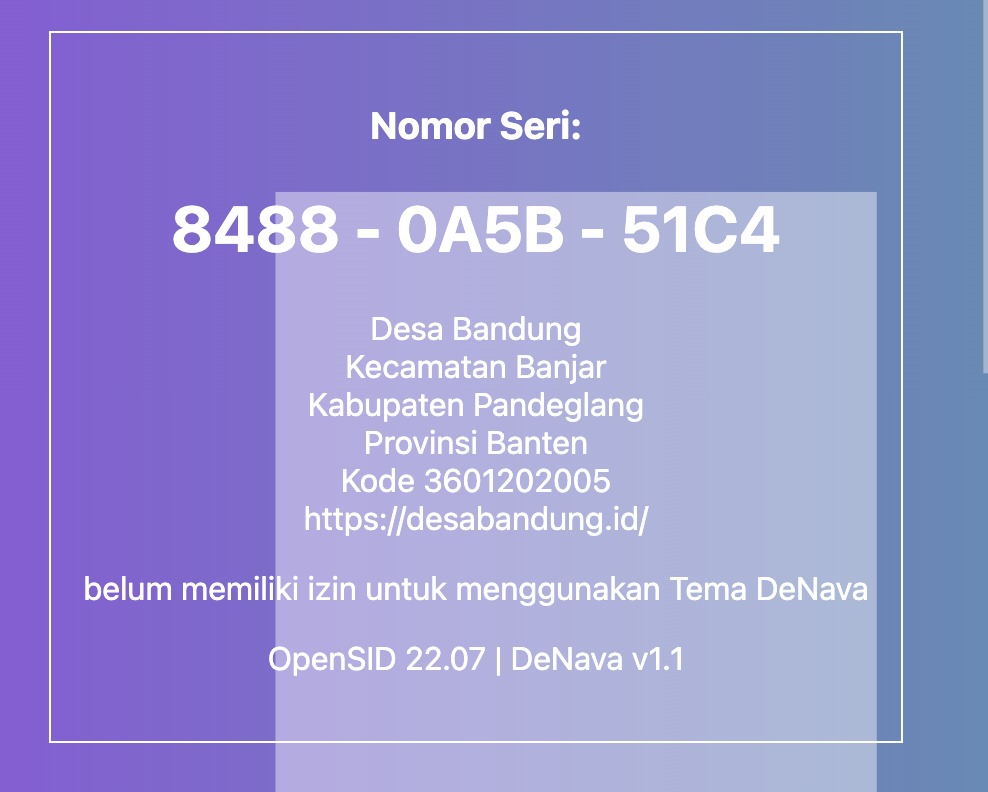 Akses Ditolak - Instal DeNava